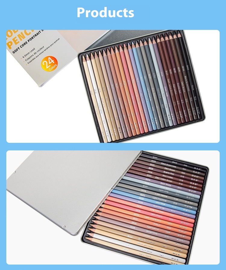 24-Color Skin Tone Painting Pens for Hand-Painted Portraits | Oily Art Supplies - Image 10