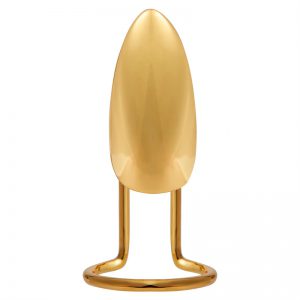 Exquisite Exaggerated Advanced Metal Fingernail Cap Ring for Stunning Style