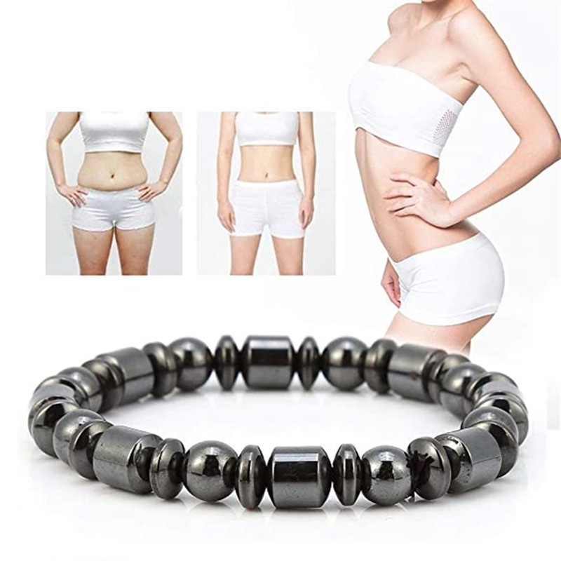 Weight Loss Magnetic Therapy Bracelets for Men & Women - Pentagram Stone Pain Relief Slimming Health Jewelry - Image 2