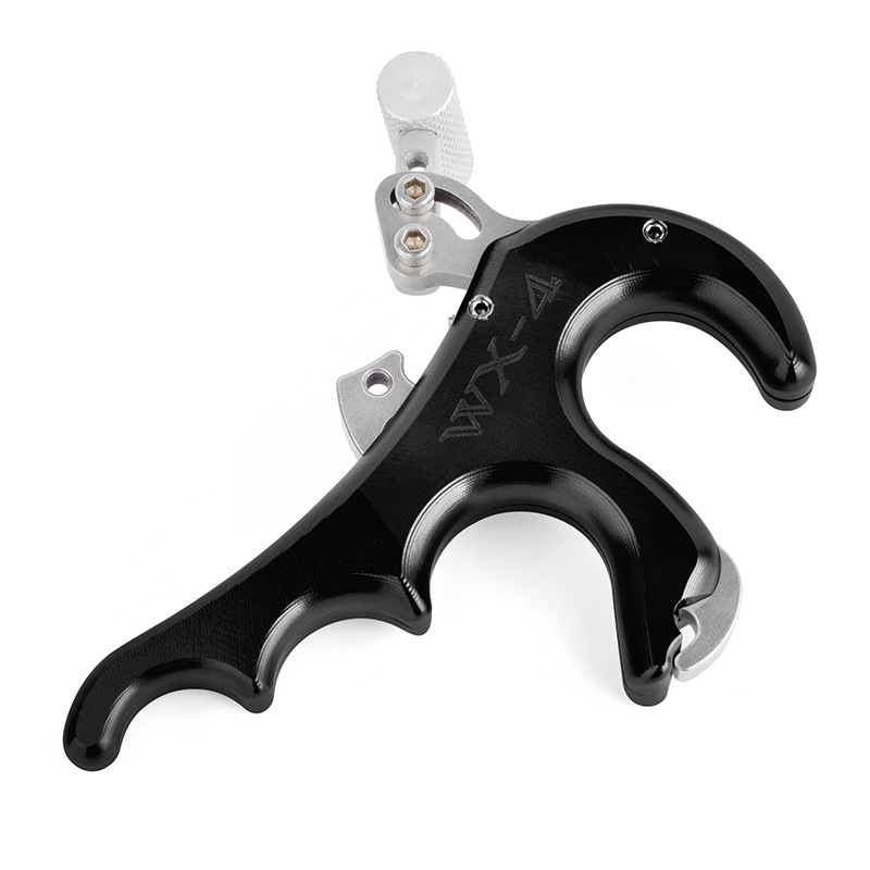 Bow and Arrow Accessories: Cam Bow Four-Finger Grip Metal Release Aid for Precision Shooting - Image 8
