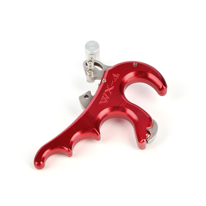 Bow and Arrow Accessories: Cam Bow Four-Finger Grip Metal Release Aid for Precision Shooting - Image 9
