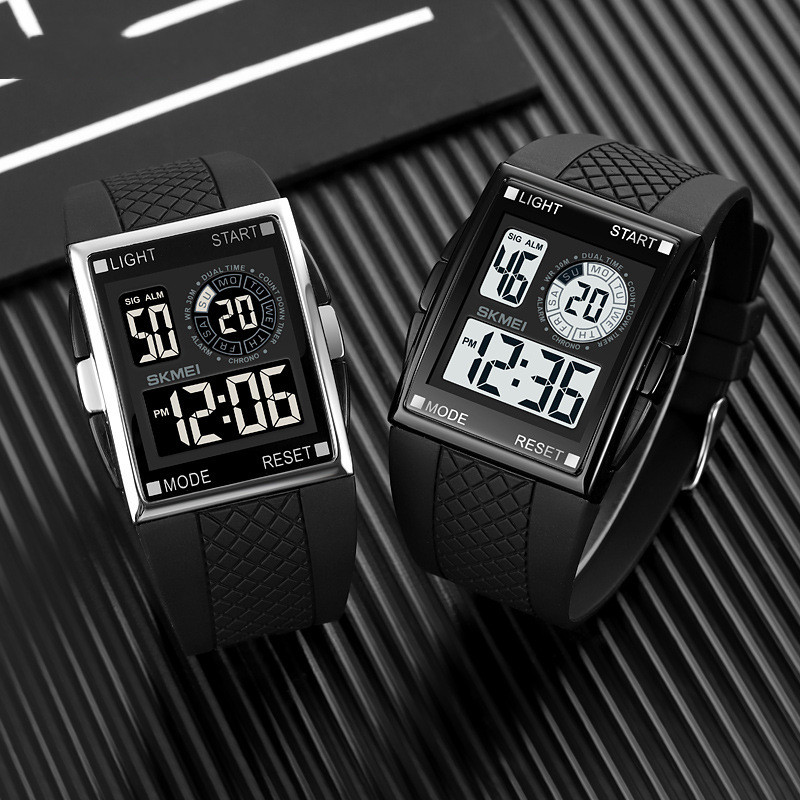 Waterproof Multi-Function Luminous Sports Watch with Timing Feature