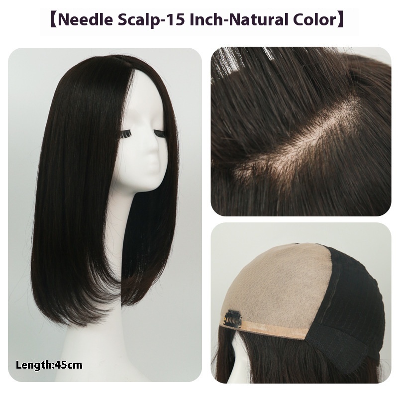 Dyeable and Ironable Lace Wig for Full Head Coverage - Image 15