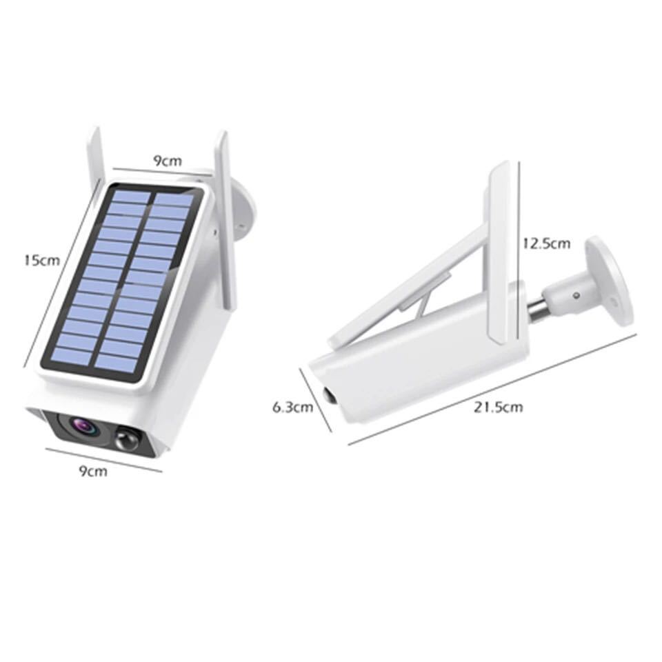 Wireless WiFi Solar-Powered Rechargeable Battery Security Camera - Image 2