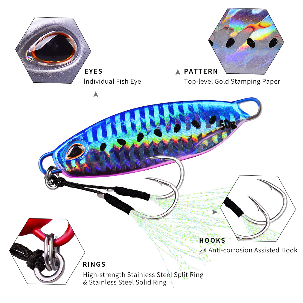Long Throw Submerged Metal Decoy for Effective Fishing Gear - Image 7