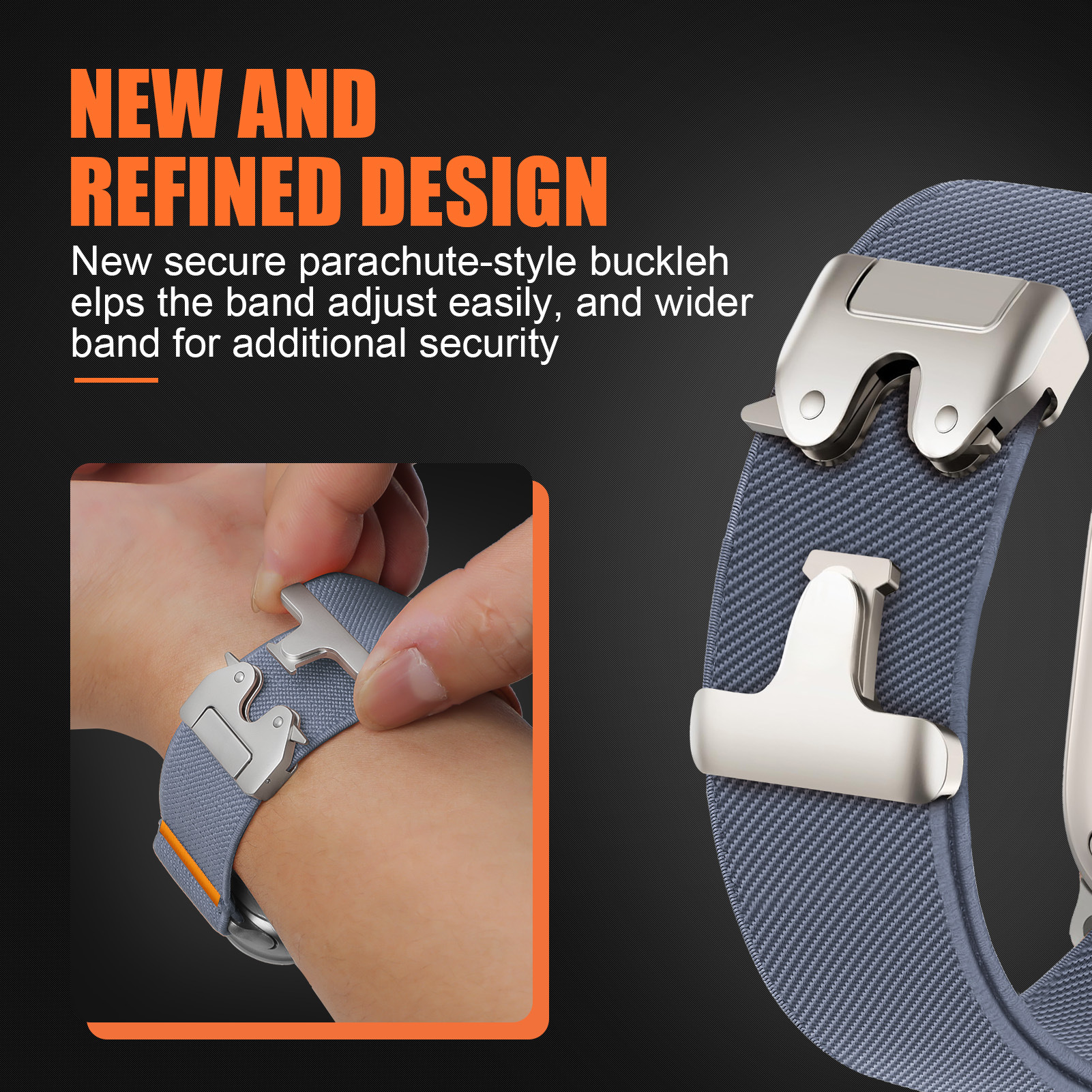 Vibrant Color Matching Stretch Nylon Watchband for Style and Comfort - Image 8