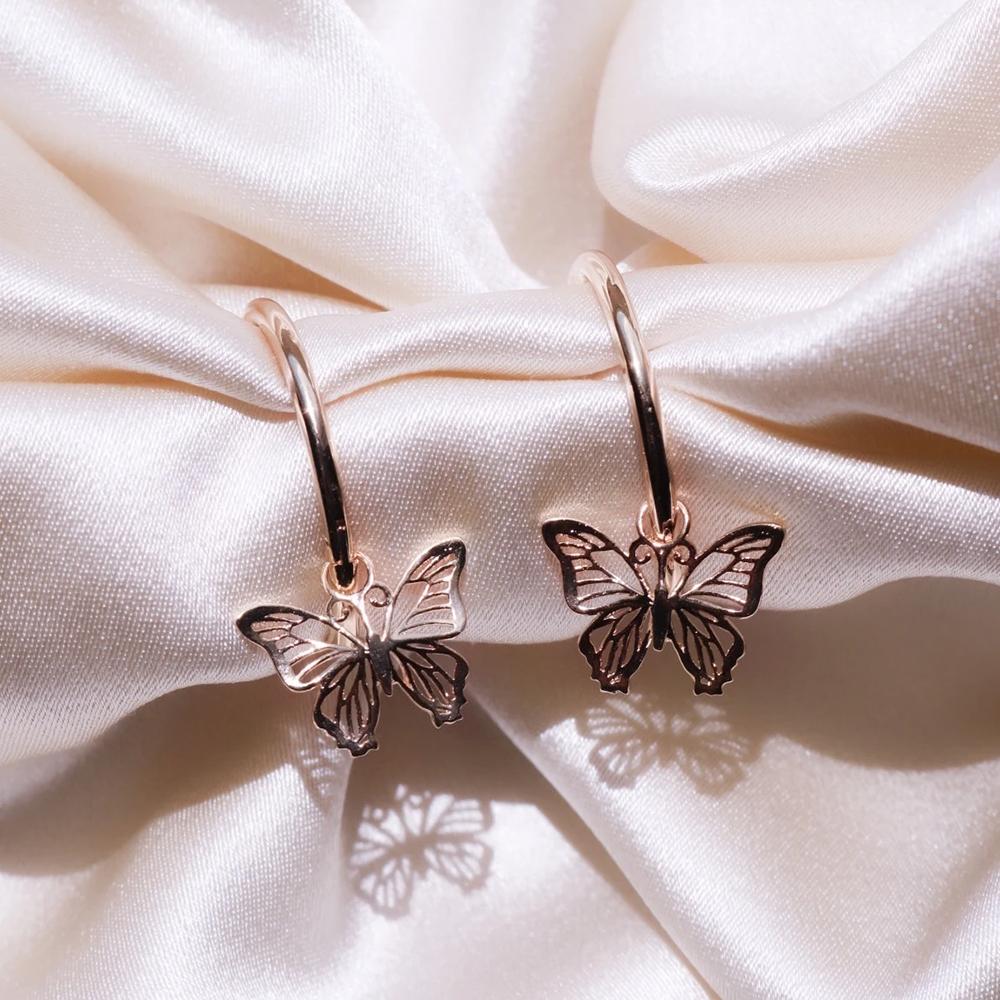 Elegant Butterfly Earrings - Stunning Jewelry for Every Occasion - Image 2