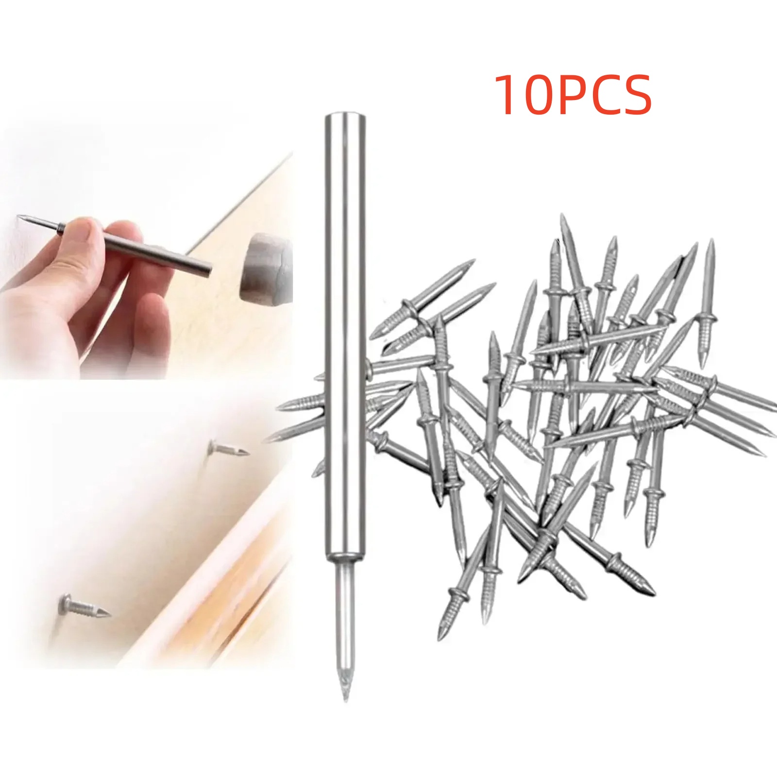 Portable Household Punch-free Double-headed Screwless Tool for Easy Use