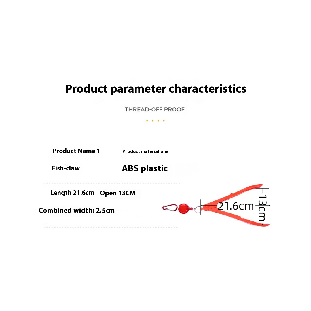 Portable Plastic Fish Control Clip for Outdoor Appliances - Image 4