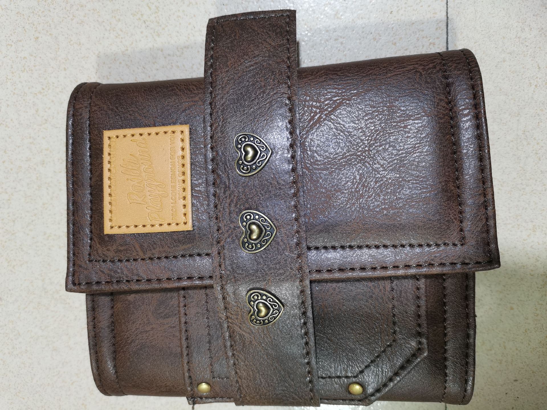 Vintage-Inspired Retro Leather Buckle Notebook for Creative Minds - Image 3