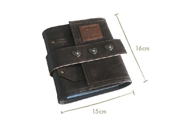 Vintage-Inspired Retro Leather Buckle Notebook for Creative Minds - Image 6