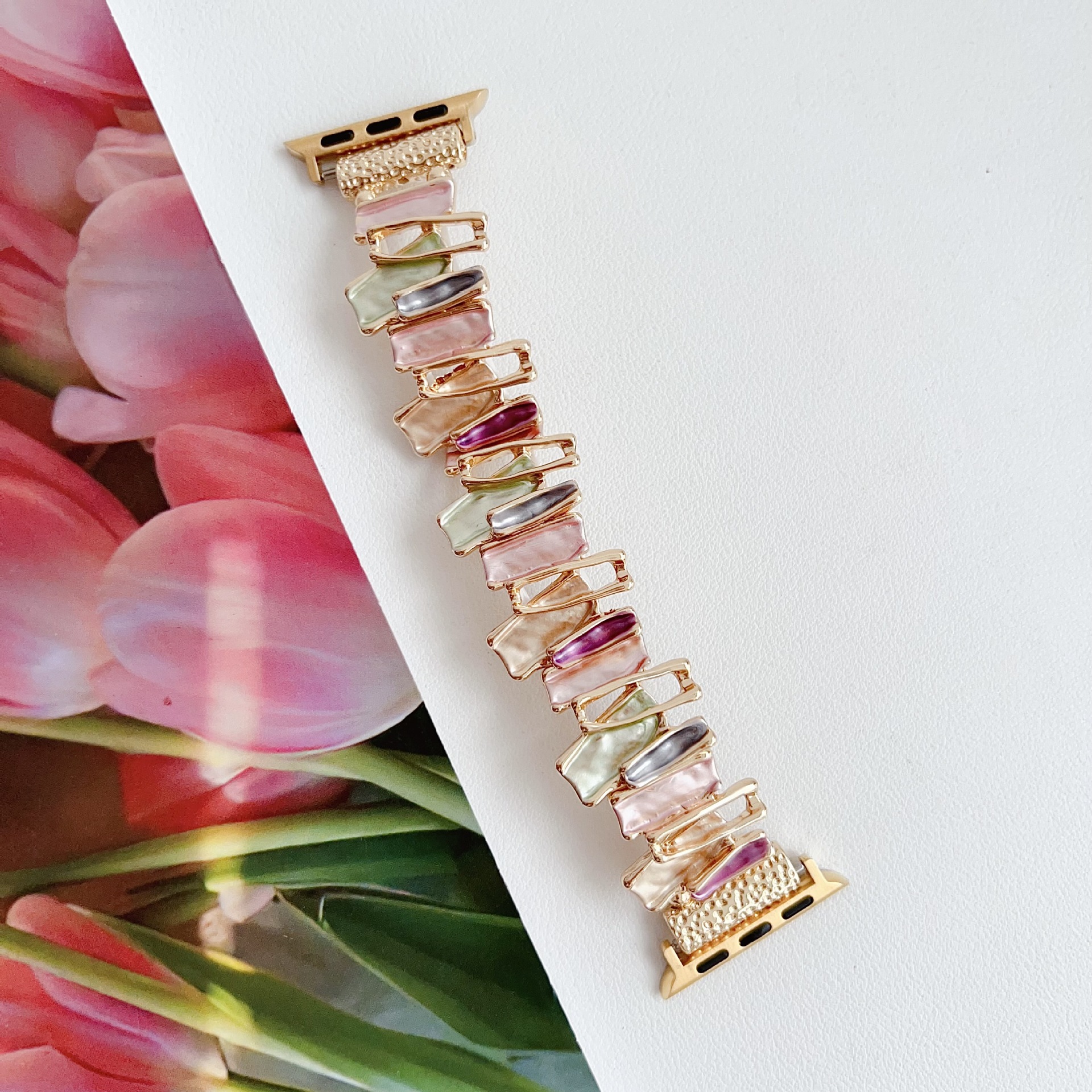 Dopamine Oil Painting Metal Stretch Strap for Enhanced Creativity - Image 8