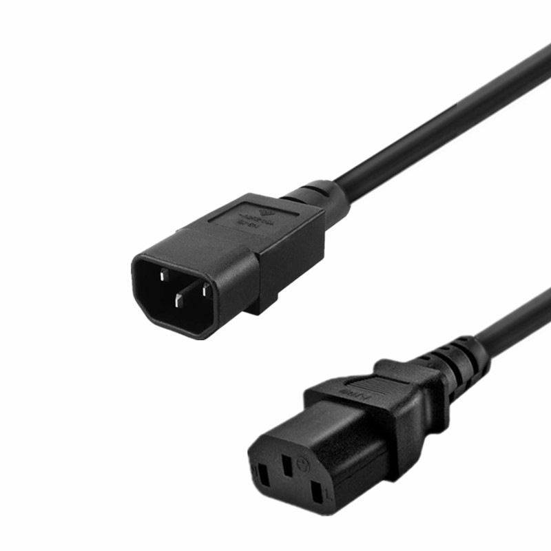 Y Splitter Adapter Cable: Single C14 to Dual C13 513R, 35 Cm Length - Image 2