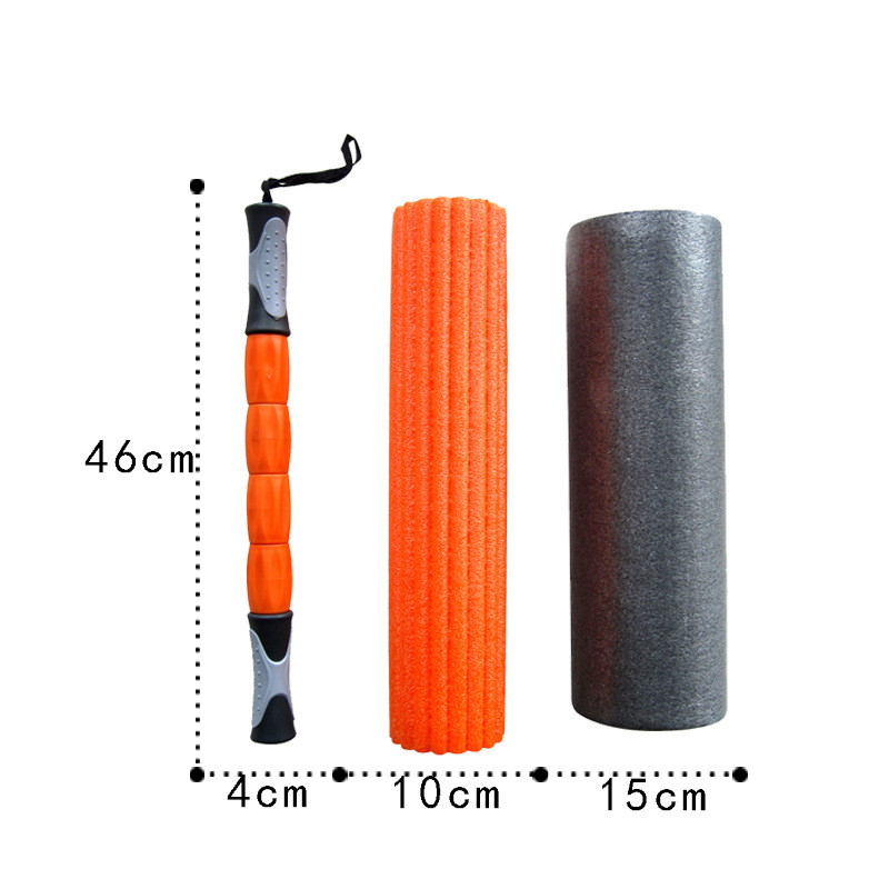 Versatile 3 in 1 PE Yoga Pillar Set with Foam Shaft for Ultimate Comfort - Image 3