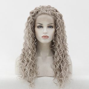 Women's Chemical Fiber Lace Front Wig for Stylish Head Covering