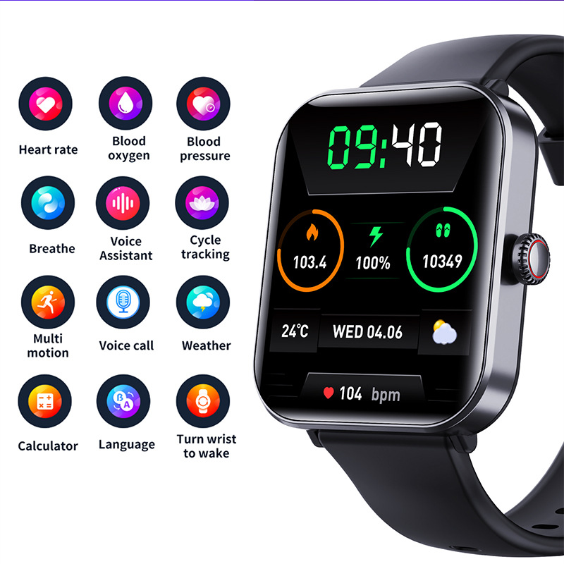 F57Pro Smart Watch with Bluetooth Calling & Advanced Health Monitoring - Image 6