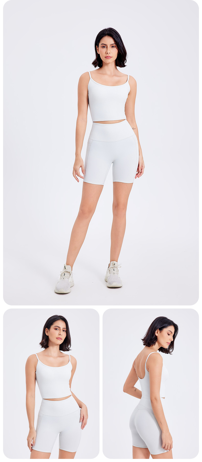 Women's Sports Yoga Bra Vest with Fixed Chest Pads for Ultimate Comfort - Image 6