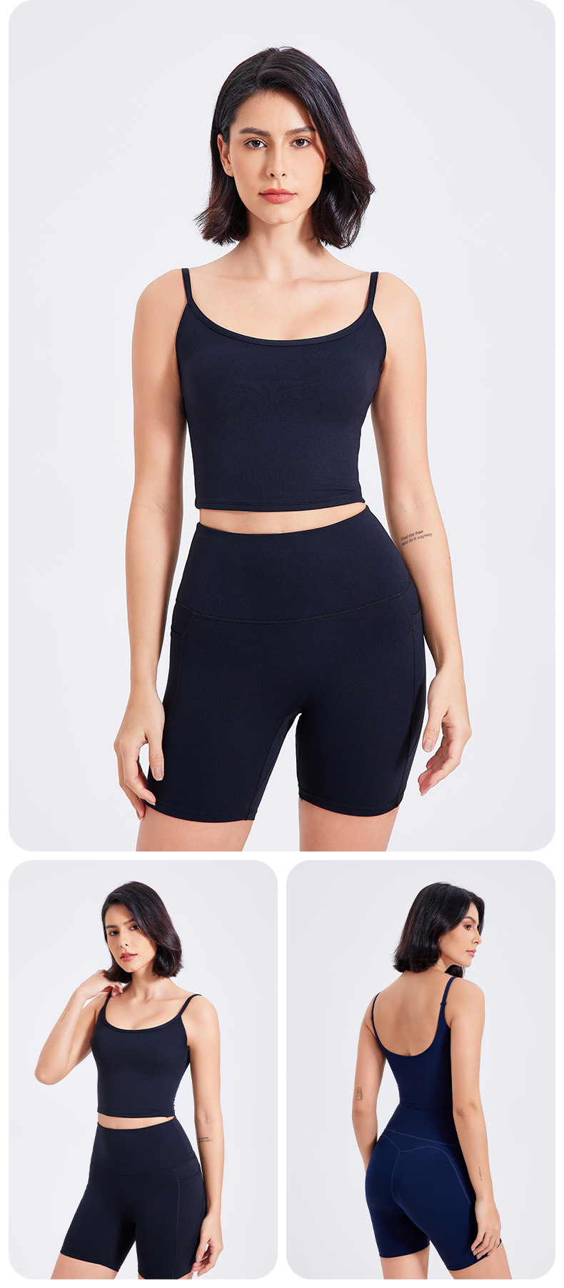 Women's Sports Yoga Bra Vest with Fixed Chest Pads for Ultimate Comfort - Image 9