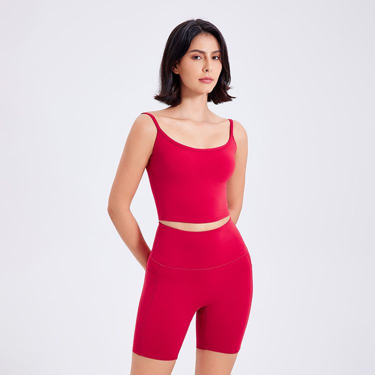 Women's Sports Yoga Bra Vest with Fixed Chest Pads for Ultimate Comfort - Image 19