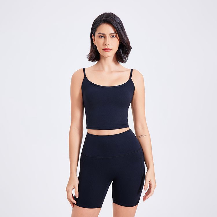 Women's Sports Yoga Bra Vest with Fixed Chest Pads for Ultimate Comfort - Image 21