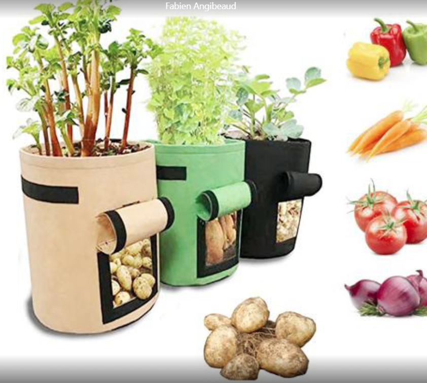 Breathable Growth Bag for Potato, Tomato, and Vegetable Plants - Image 14