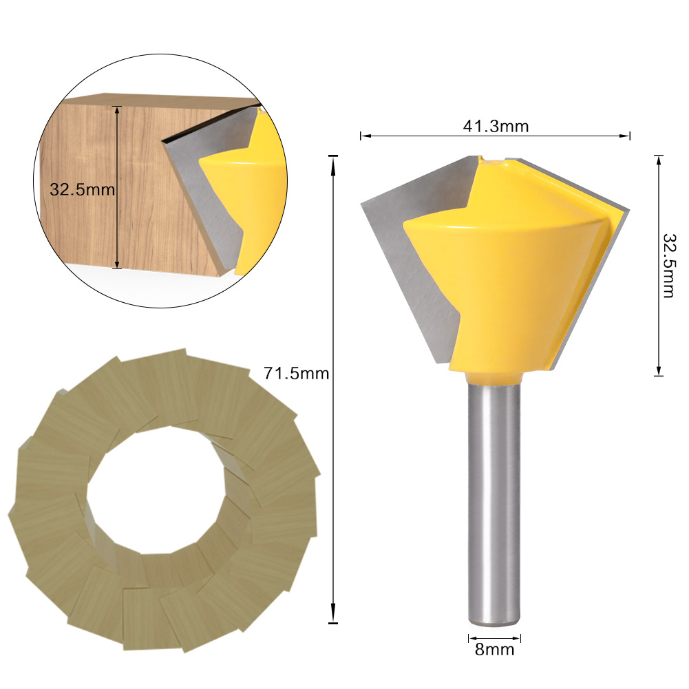Bird's Mouth Router Bit for Precise Woodworking and Crafting Projects - Image 8