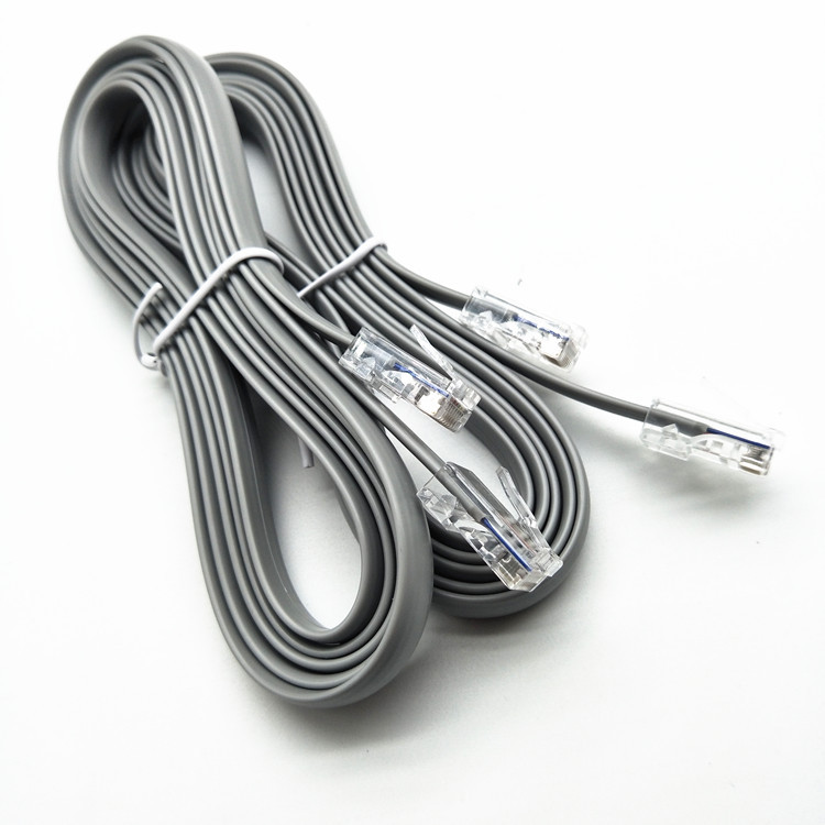 High-Speed CAT6 RJ45 Network Jumper Cable for Reliable Connections