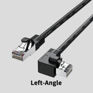 Cat6 Ethernet Cable RJ45 Right Angle UTP Network Patch Cable for Fast Connectivity