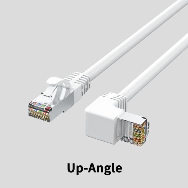 Cat6 Ethernet Cable RJ45 Right Angle UTP Network Patch Cable for Fast Connectivity - Image 30