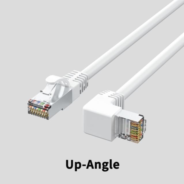 Cat6 Ethernet Cable RJ45 Right Angle UTP Network Patch Cable for Fast Connectivity - Image 32
