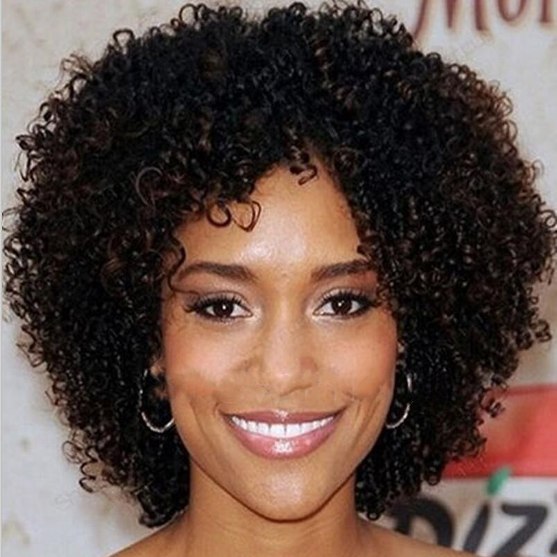 Curly Black Short Hair - Stylish and Versatile Look for Every Occasion