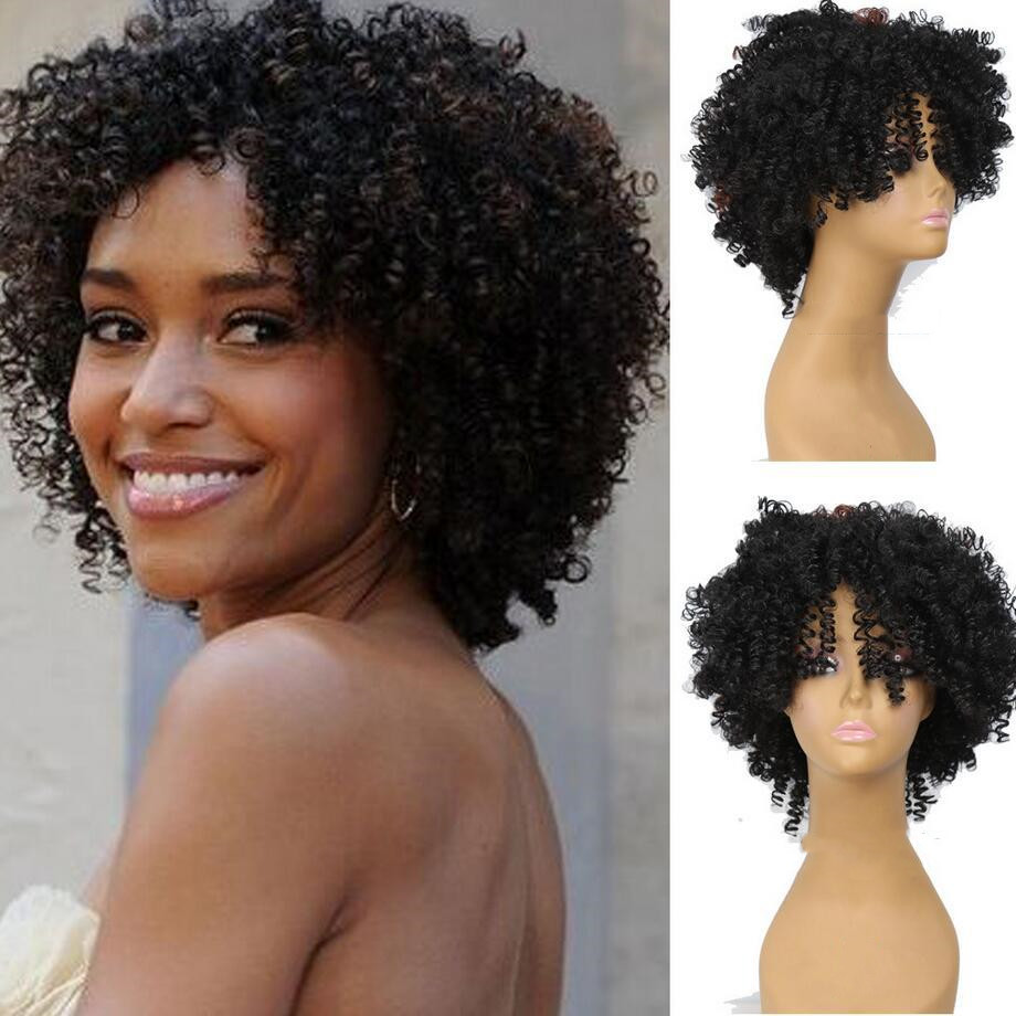 Curly Black Short Hair - Stylish and Versatile Look for Every Occasion - Image 6