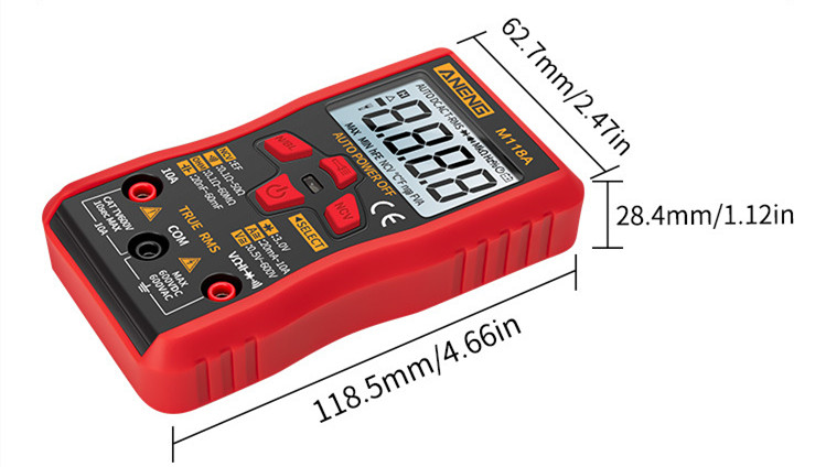 Versatile Small Electrician Tool and Measuring Meter for Professionals - Image 6