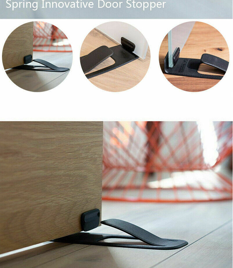 Innovative Home Anti-Pinch Multi-Functional Invisible Top Door Device - Image 2