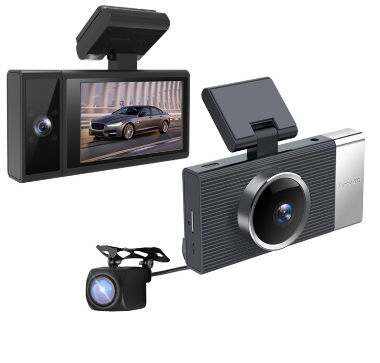 WIFI Dash Cam with Three Lenses, Mobile App Connectivity, Night Vision, and Wide Angle - Image 14