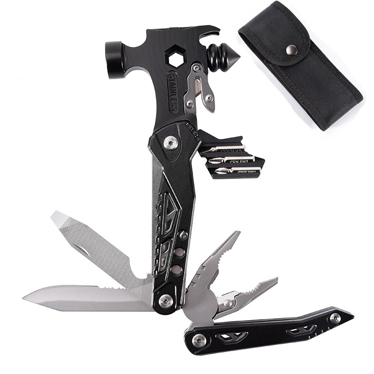 Multifunctional Car Mounted Window Breaking Hammer and Pliers Tool - Image 4