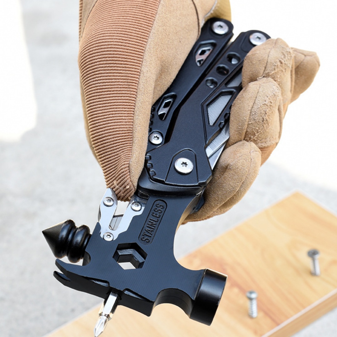 Multifunctional Car Mounted Window Breaking Hammer and Pliers Tool - Image 5