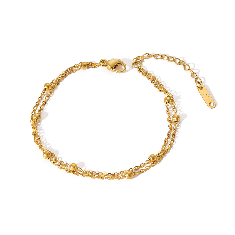 Stylish Women's Minimalist Fashion Bracelet Set for a Chic Look - Image 2