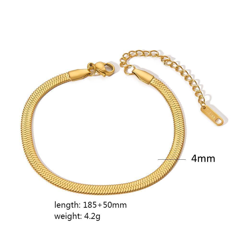 Stylish Women's Minimalist Fashion Bracelet Set for a Chic Look - Image 3