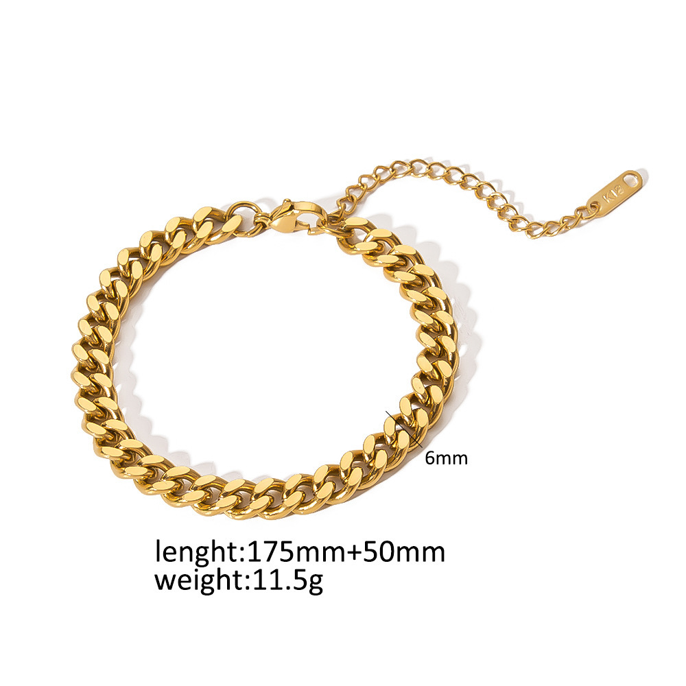 Stylish Women's Minimalist Fashion Bracelet Set for a Chic Look - Image 4