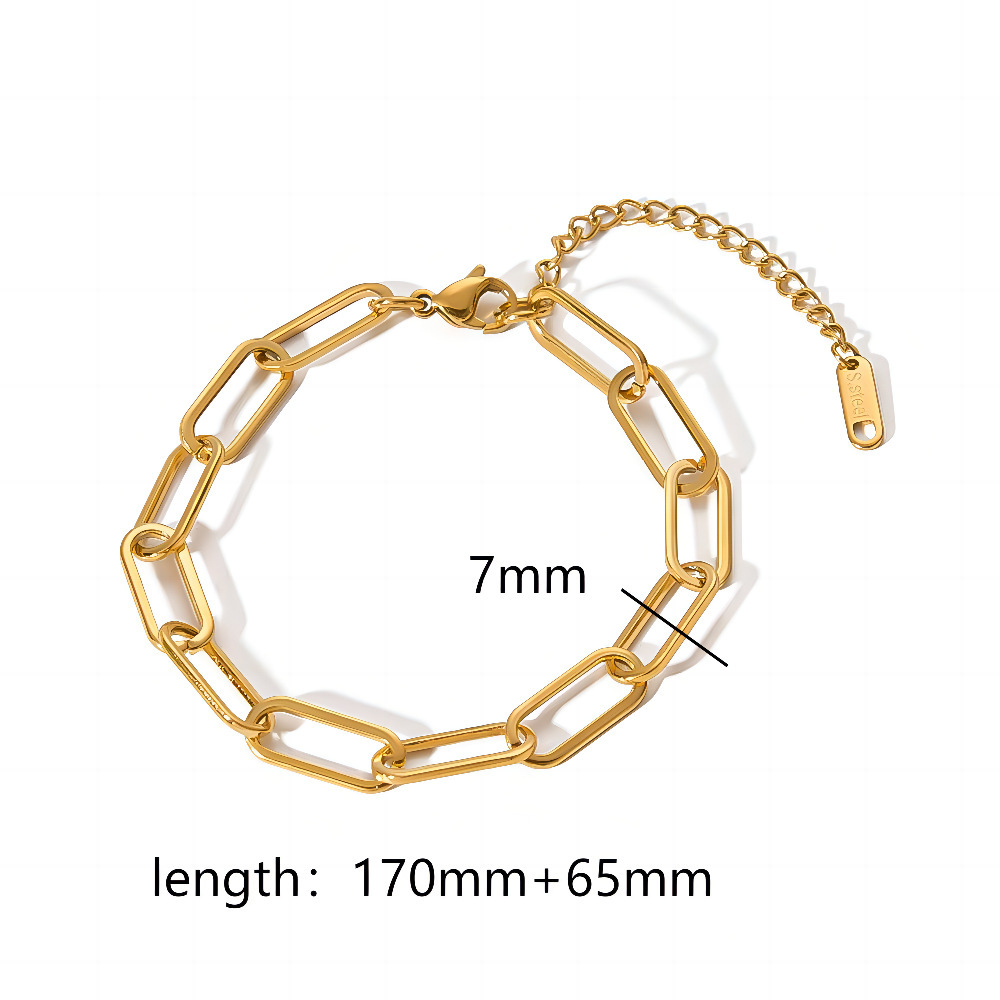 Stylish Women's Minimalist Fashion Bracelet Set for a Chic Look - Image 5