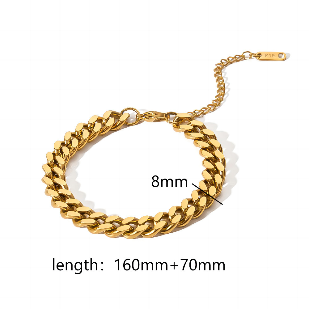 Stylish Women's Minimalist Fashion Bracelet Set for a Chic Look - Image 6
