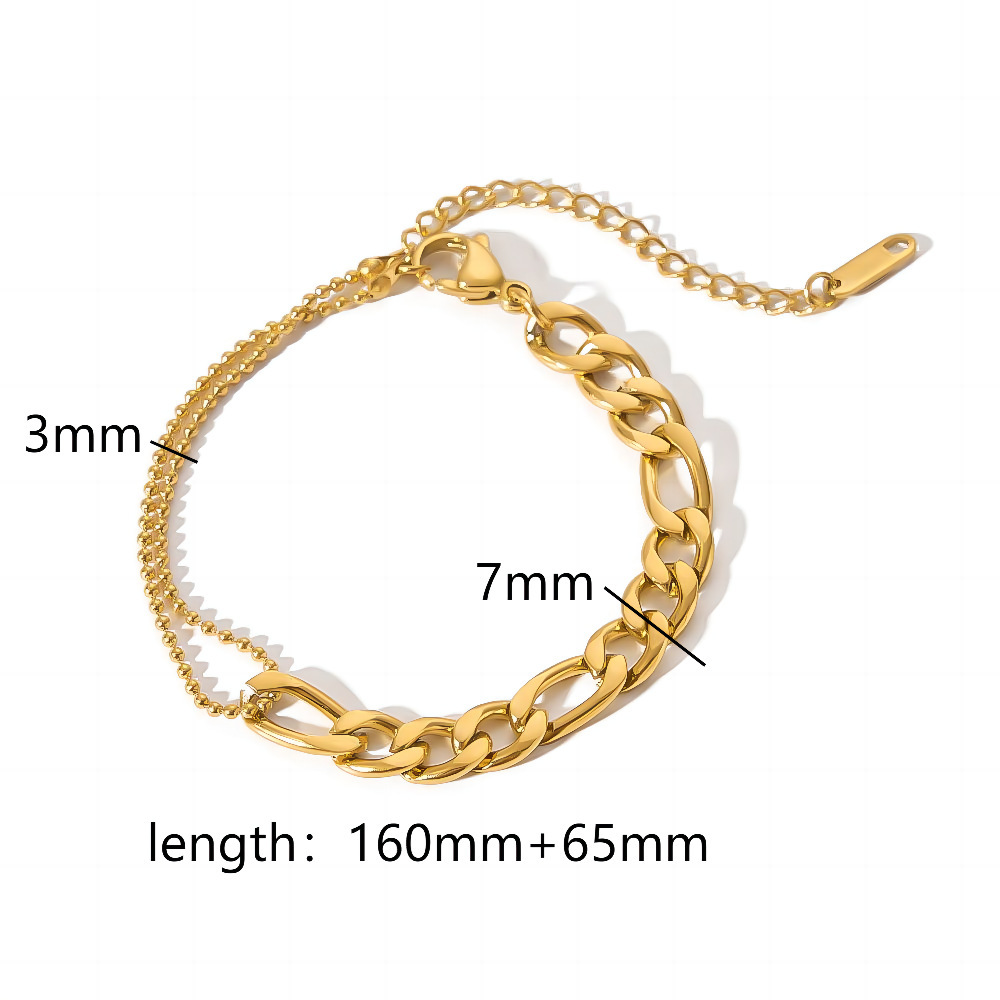 Stylish Women's Minimalist Fashion Bracelet Set for a Chic Look - Image 7