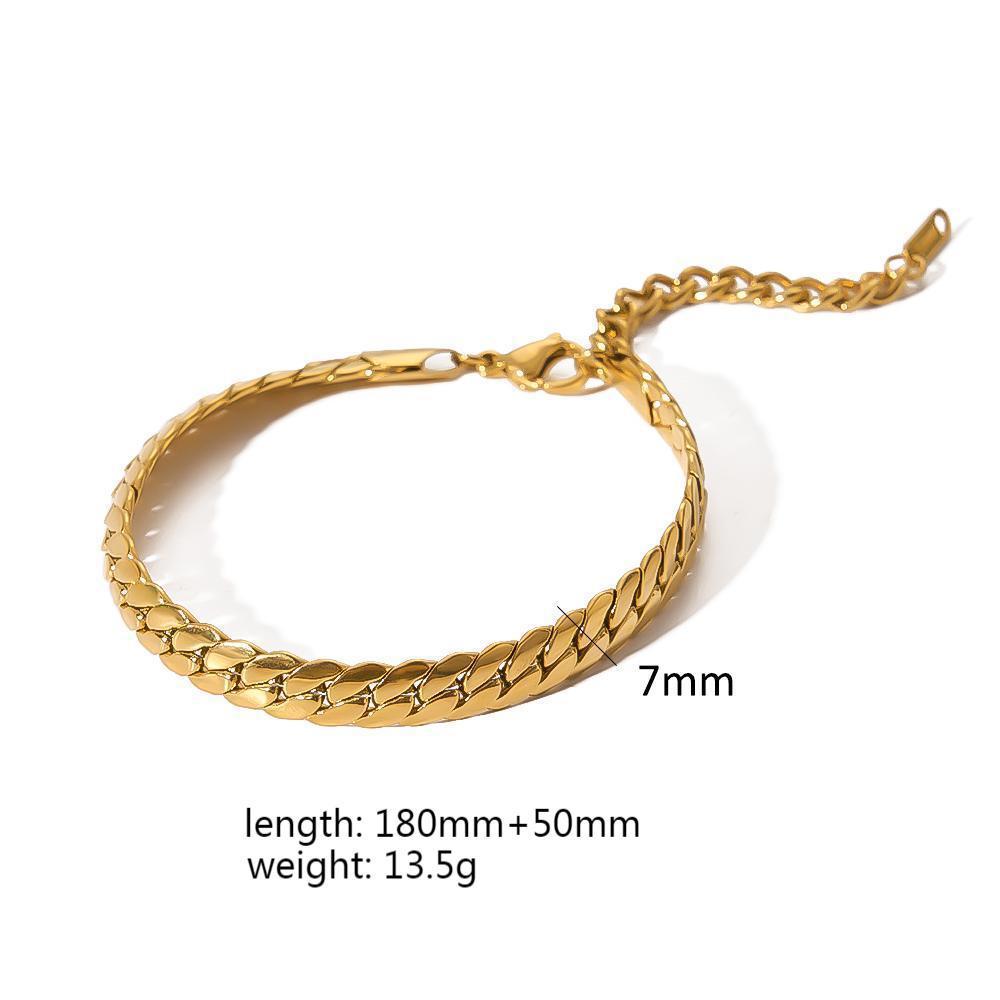 Stylish Women's Minimalist Fashion Bracelet Set for a Chic Look - Image 9