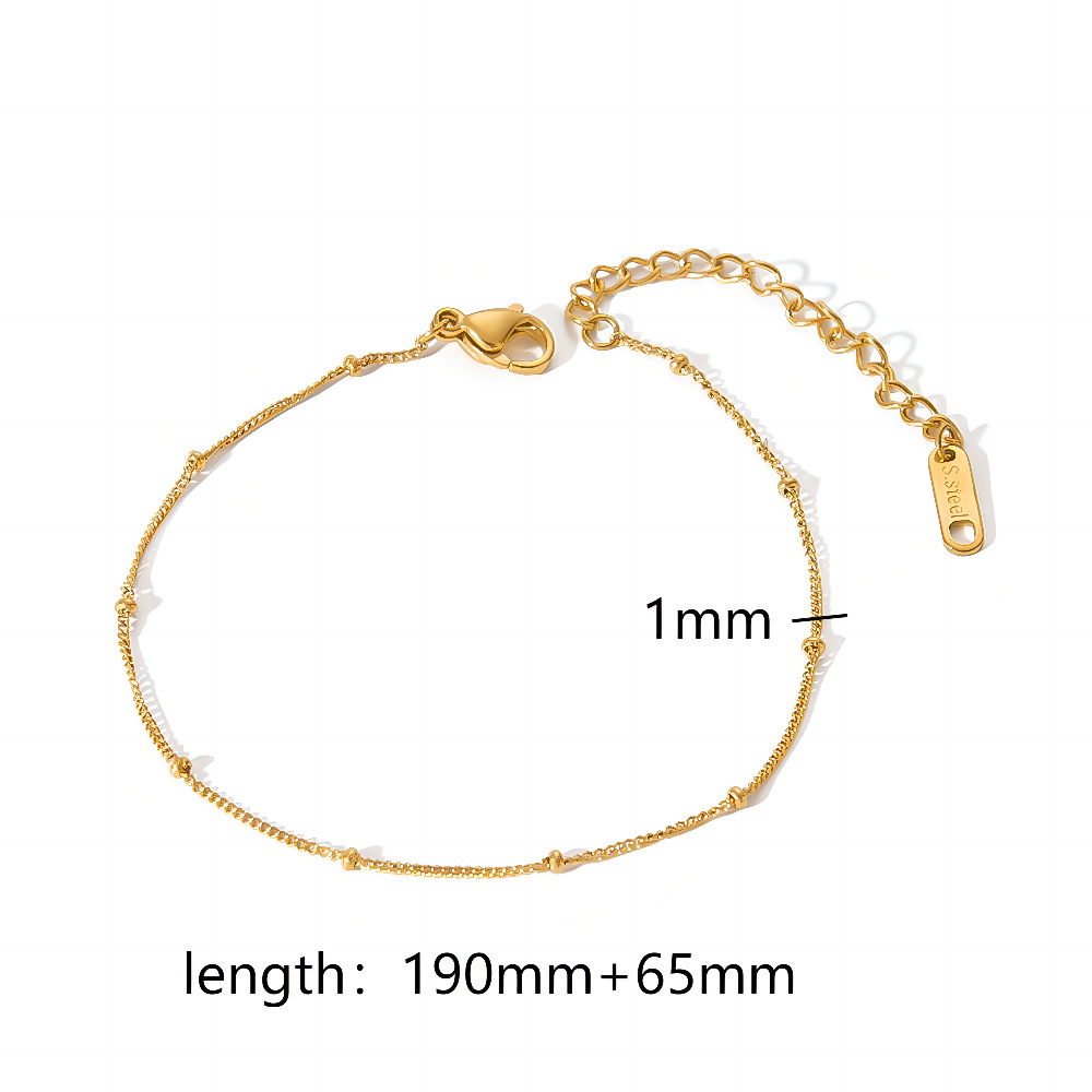 Stylish Women's Minimalist Fashion Bracelet Set for a Chic Look - Image 21