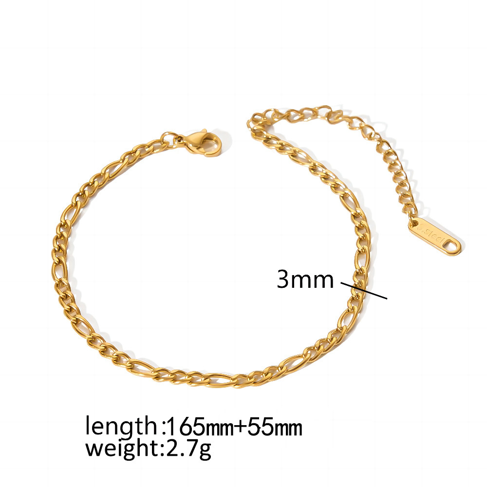 Stylish Women's Minimalist Fashion Bracelet Set for a Chic Look - Image 23