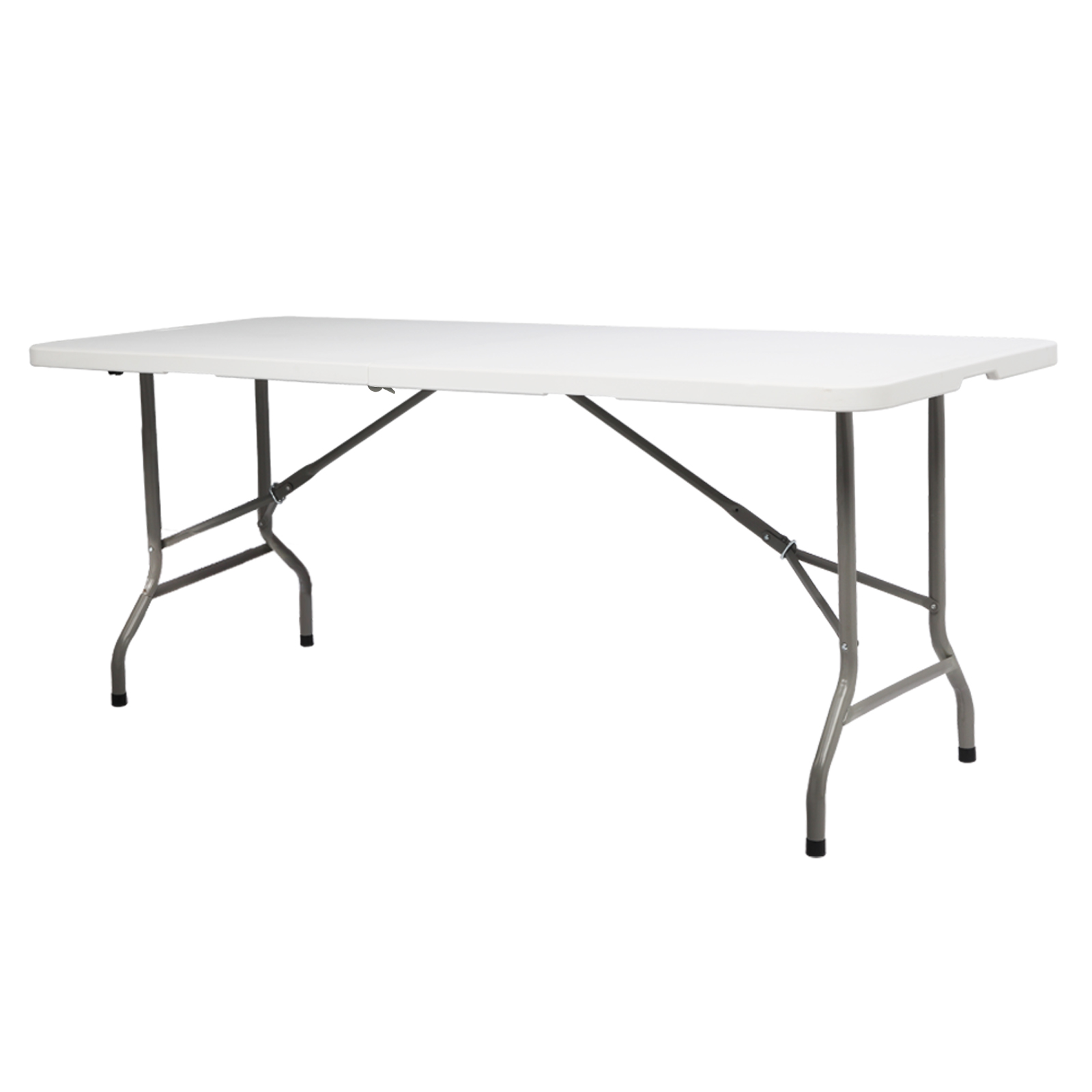 Durable Lightweight Plastic Folding Rectangular Table for Outdoor Relaxation - Image 6