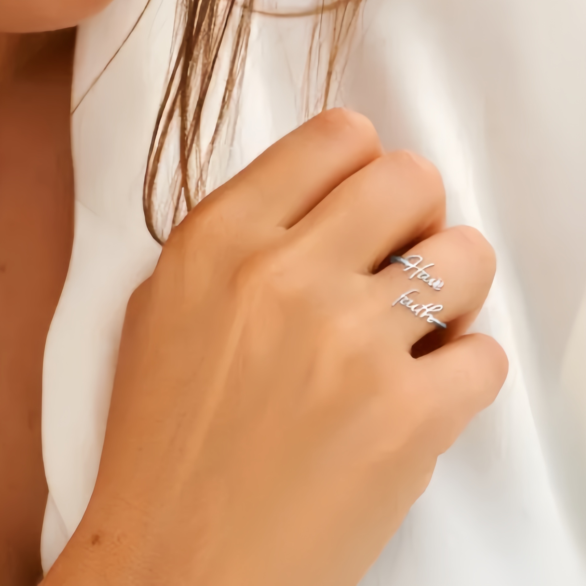 Trendy Stainless Steel Ring - Japanese and Korean Style for Fashion Enthusiasts