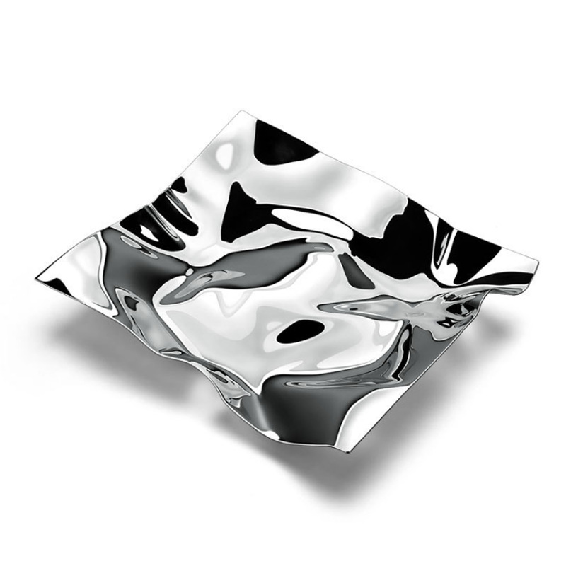 Sleek Modern Metal Irregular Fruit Plate – Stylish & Contemporary Design - Image 5