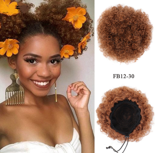 European and American Wig Ponytail - Voluminous Hair Explosion - Image 4